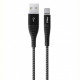 Кабель Ttec (2DKX02CS) USB - USB-C, ExtremeCable, 1.5м, Black