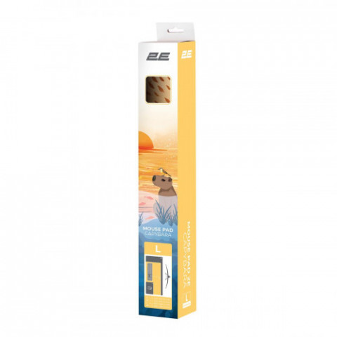 Ігрова поверхня 2E Capybarra L Yellow (2E-PAD-L-CAPY-YELLOW)