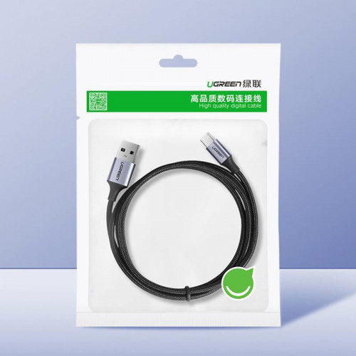 Кабель Ugreen US288 USB - USB-C, 1.5м, Black (60127)