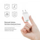 Мережевий зарядний пристрій ColorWay GaN Mini 20W PD Port PPS USB (Type-C PD + USB QC4.0) White (CW-CHS062PDC-WT) + кабель Type-C