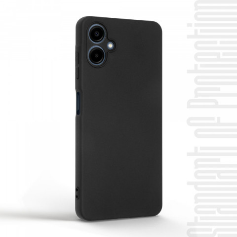Чохол ArmorStandart Matte Slim Fit для Samsung A06 (A065) Camera cover Black (ARM80139)