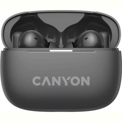 Bluetooth-гарнітура Canyon OnGo TWS-10 ANC ENC Black (CNS-TWS10BK)