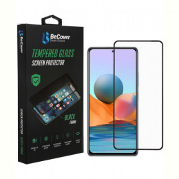 Захисне скло BeCover для Xiaomi Poco M4 Pro 5G Black (707041)