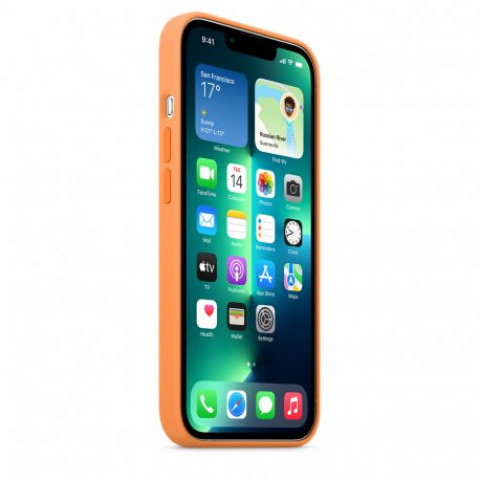 Чохол Apple iPhone 13 Pro Silicone Case with MagSafe Marigold (MM2D3)
