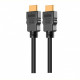 Кабель Grand-X (HDP-4K) HDMI-HDMI, 4K, Cu, 1.5м, чорний