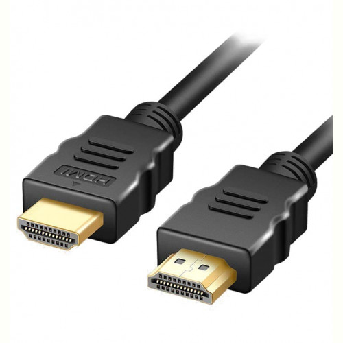 Кабель Grand-X (HDP-4K) HDMI-HDMI, 4K, Cu, 1.5м, чорний