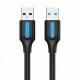 Кабель Vention USB - USB V 3.0 (M/M), 1 м, Black (CONBF)