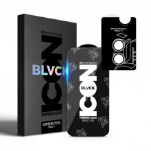 Захисне скло ArmorStandart Supreme Plus Black Icon для Apple iPhone 17 (ARM87860)