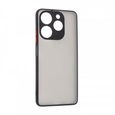 Чохол-накладка Armorstandart Frosted Matte для Tecno Spark 10 Pro (KI7) Black (ARM70501)