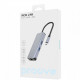 Type-C-Хаб Proove Iron Link 6 in 1 (2*USB3.0 + SD/TF + RJ45 + HDMI) silver Купити в Україні