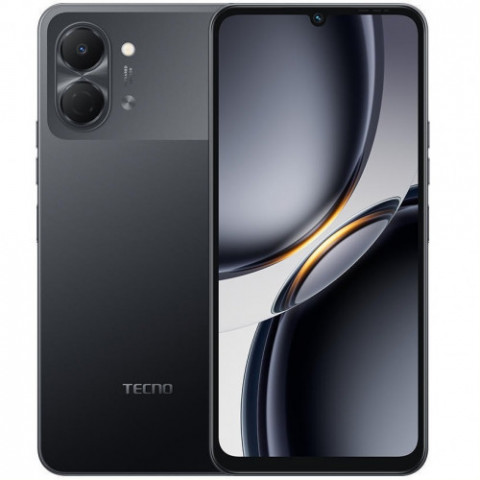 Смартфон Tecno Spark Go 3 (KN3) 4/64GB Ink Black (4894947105265)