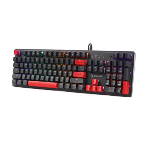 Механічна ігрова клавіатура Bloody S525N (Fire Black), чорна