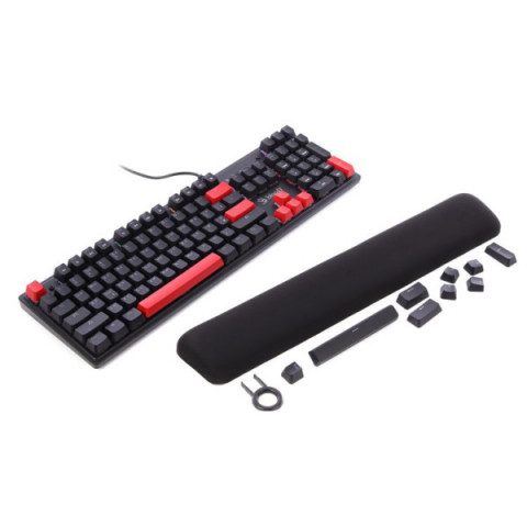 Механічна ігрова клавіатура Bloody S525N (Fire Black), чорна