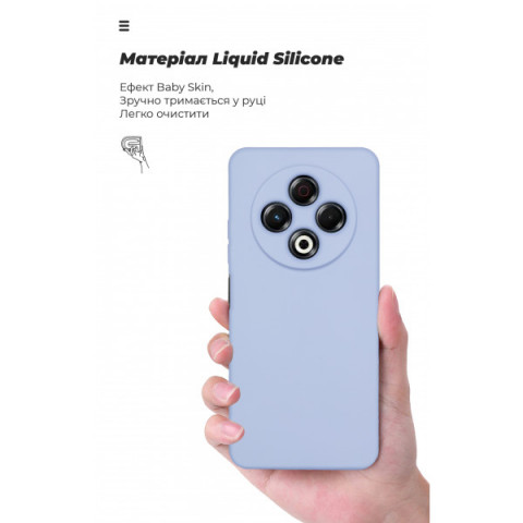 Чохол ArmorStandart ICON для Tecno Spark 30 4G (KL6) Camera cover Lavender (ARM81368)