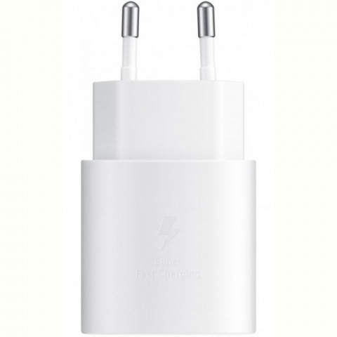 Мережевий зарядний пристрій Samsung EP-TA800 25W Type-C White (EP-TA800NWE) OEM