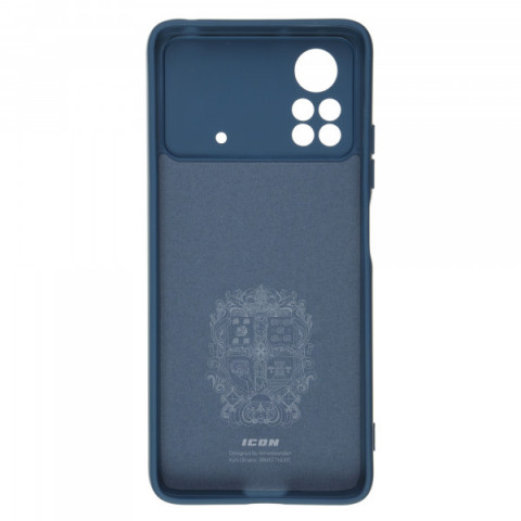 Чохол ArmorStandart ICON для Xiaomi Poco X4 Pro 5G Camera cover Blue (ARM61584)