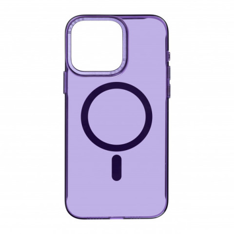 Чохол ArmorStandart Y23 MagSafe для Apple iPhone 15 Pro Transparent Purple (ARM68340)