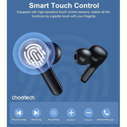 Bluetooth-гарнітура Choetech BH-T06 TWS bluetooth