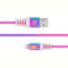 Кабель REAL-EL Rainbow USB-Lightning 1m (EL123500051)