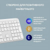 Клавiатура бездротова Logitech Signature Slim K950 US OffWhite USB (920-012466)