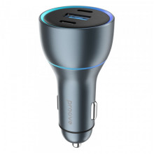 АЗП Proove Super Charge 130W (2 Type-C + USB) metal gray