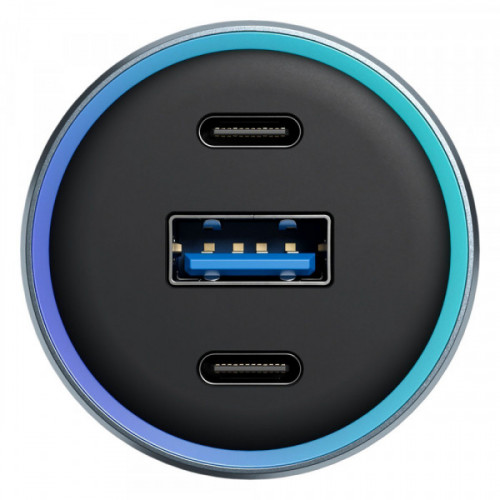 АЗП Proove Super Charge 130W (2 Type-C + USB) metal gray Купити в Україні