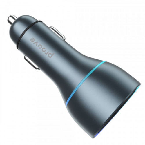 АЗП Proove Super Charge 130W (2 Type-C + USB) metal gray Купити в Україні