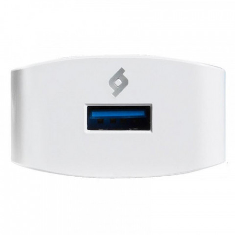 Мережевий зарядний пристрій Ttec SpeedCharger QC 3.0 USB 3A 18W White (2SCQC01K)