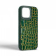 Чохол Harder Crocosaur для Apple iPhone 14 Pro Max Green (ARM76726)
