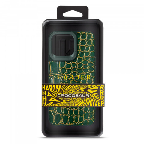 Чохол Harder Crocosaur для Apple iPhone 14 Pro Max Green (ARM76726)