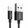 Кабель Ugreen US155 USB - Lightning, 2м, Black (80823)