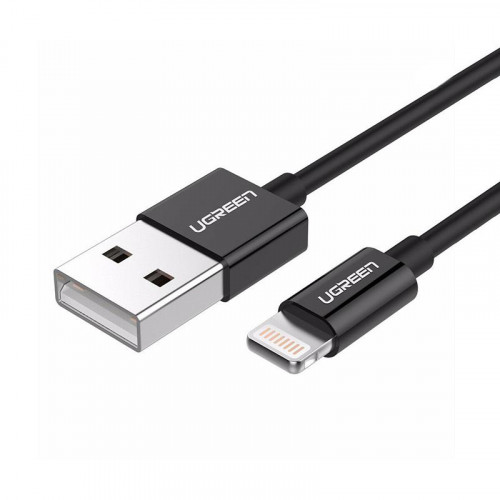 Кабель Ugreen US155 USB - Lightning, 2м, Black (80823)