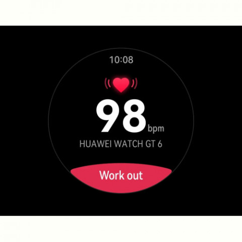 Смарт-годинник Huawei Watch GT 6 46mm Steel with Brown Composite Leather Strap (55020FTW)