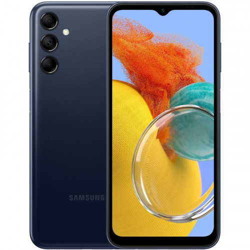 Смартфон Samsung Galaxy M14 SM-M146 4/64GB Dual Sim Dark Blue (SM-M146BDBUSEK)_UA