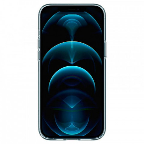Чохол-накладка Spigen Quartz Hybrid для Apple iPhone 12 Pro Max Crystal Clear (ACS01621)