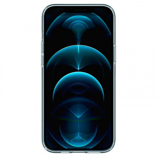 Чохол-накладка Spigen Quartz Hybrid для Apple iPhone 12 Pro Max Crystal Clear (ACS01621)