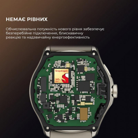 Смарт-годинник Mobvoi TicWatch Pro 5 GPS (WH12088) Sandstone (P3170000400A_SAND)