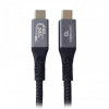 Кабель Cablexpert USB Type-C - USB Type-C (M/М), 240 Вт, 1.5 м, чорний (CCBP-USB4-CMCM240-1.5M)