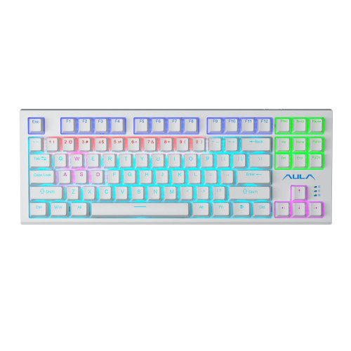 Клавіатура Aula F3032 KRGD Red White (6948391204680)