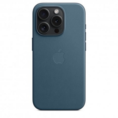 Чохол Apple iPhone 15 Pro FineWoven Case with MagSafe Pacific Blue (MT4Q3)