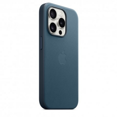 Чохол Apple iPhone 15 Pro FineWoven Case with MagSafe Pacific Blue (MT4Q3)