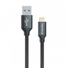Кабель ColorWay USB - Lightning (M/M), 2.4 А, 2 м, Black (CW-CBUL007-BK)