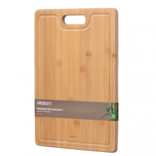 Дошка кухонна з жолобом Ardesto Midori, 33х24х1.5см, бамбук