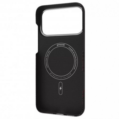 Чохол Proove Carbon Slim MagSafe для IPhone 17 Pro Max Black (PCCSIP17PM53)