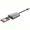 Кардрідер Trust Dalyx Aluminium USB Type-C Grey (24136)