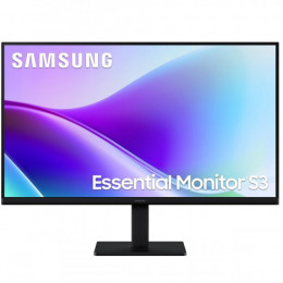 Монiтор Samsung 24" Essential S3 LS27F320 (LS27F320GAIXCI) IPS Black 120Hz