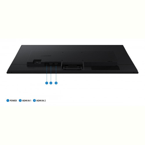Монiтор Samsung 24" Essential S3 LS27F320 (LS27F320GAIXCI) IPS Black 120Hz