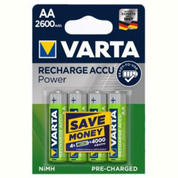 Акумулятор Varta Rechargeable Accu Endless AA/HR06 Ni-MH 2600 mAh BL 4шт