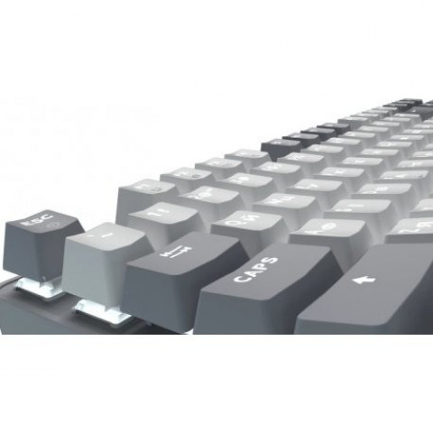Клавіатура ігрова GamePro Genesis Metallic MK110G Outemu Red Switch Gray (MK110G)