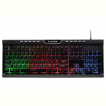 Клавіатура 2E Gaming KG300UB LED Ukr (2E-KG300UB) Black USB